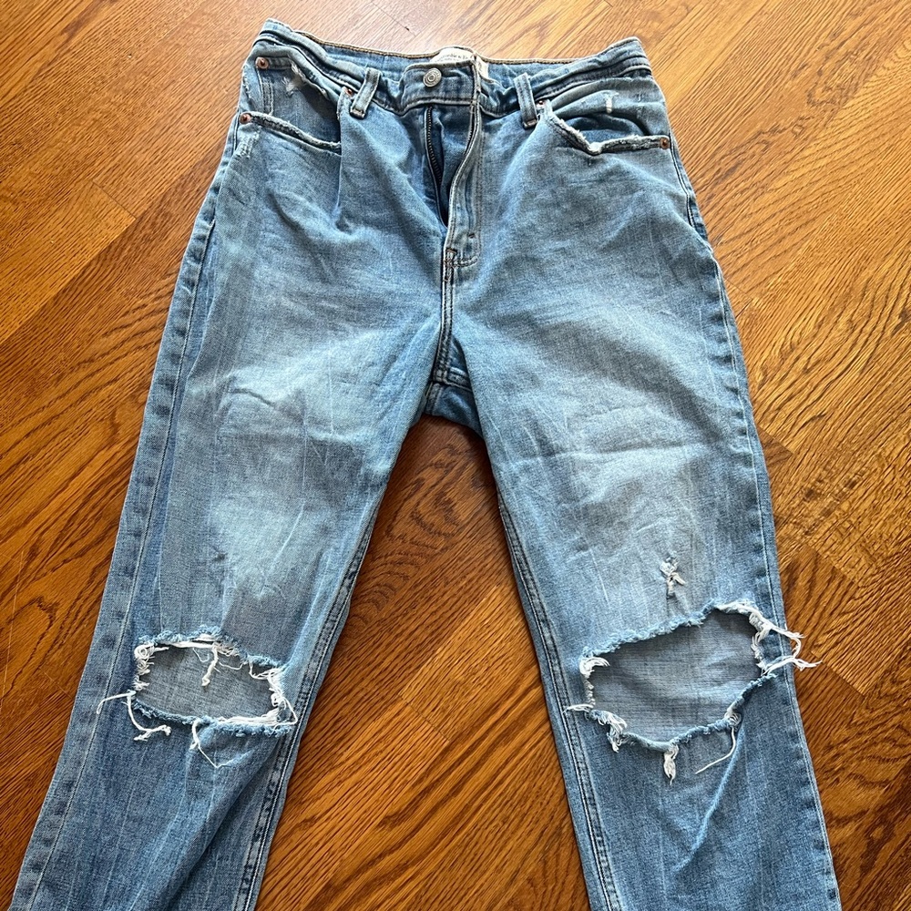 Abercrombie curve love jeans